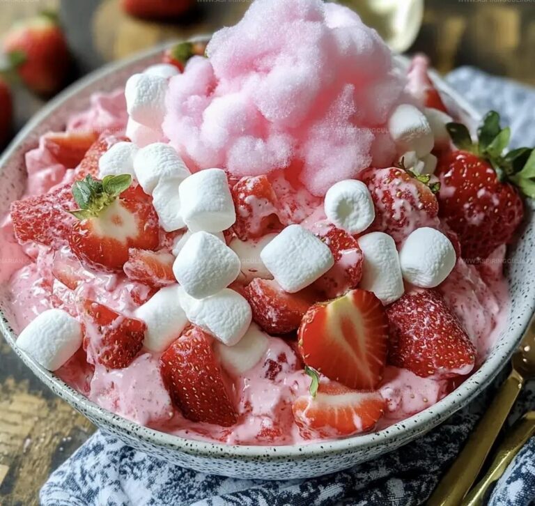 Strawberry Cotton Candy Salad Recipe