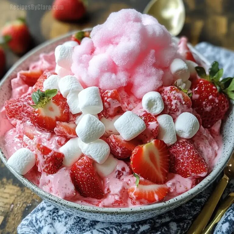 Strawberry Cotton Candy Salad Recipe