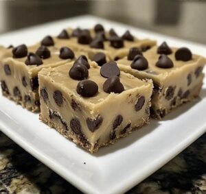 Chocolate Chip Cookie Dough Bars Recipe