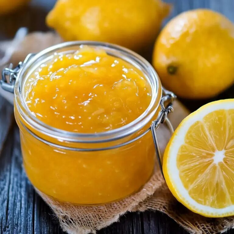 Homemade Lemon Jam Recipe