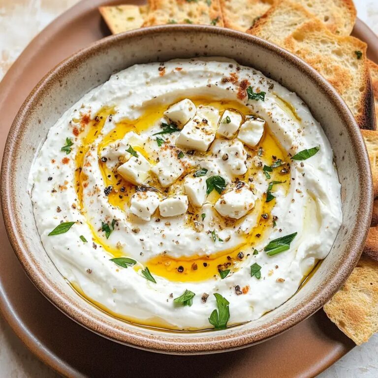 Whipped Feta Honey Dip Recipe