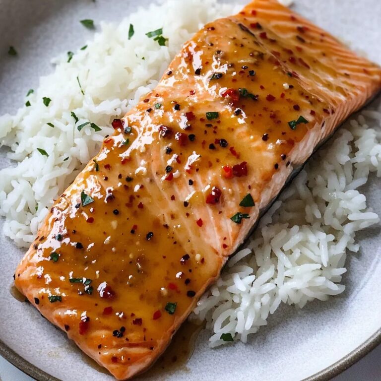 Hot Honey Glazed Salmon Recipe