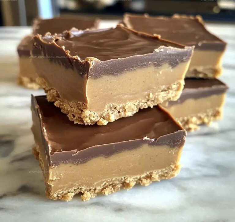 Easy No Bake Peanut Butter Bars Recipe