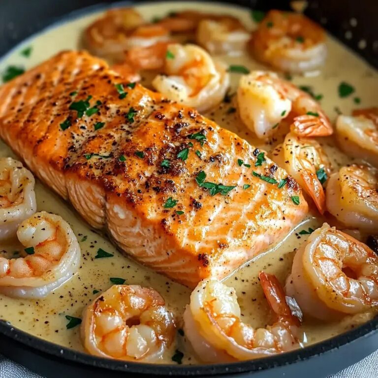 Salmon Shrimp Cajun Cream Recipe