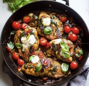 One Pan Balsamic Chicken Recipe