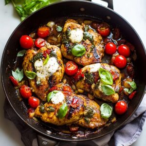 One Pan Balsamic Chicken Recipe