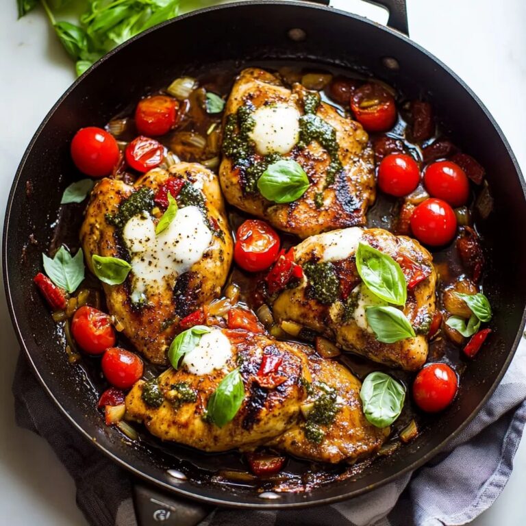 One Pan Balsamic Chicken Recipe