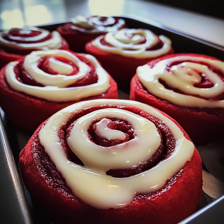 Red Velvet Cinnamon Rolls With Cream Cheese Icing Recipe