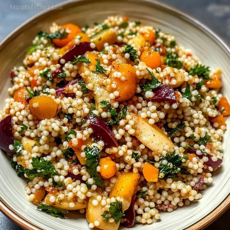 Autumn Pearl Couscous Salad Recipe