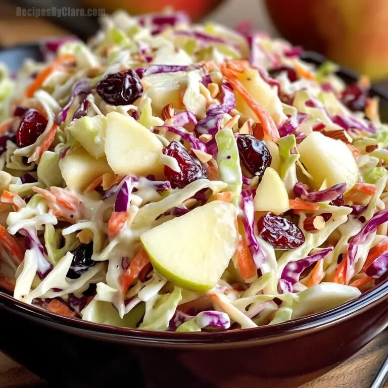 Apple Cranberry Coleslaw Recipe