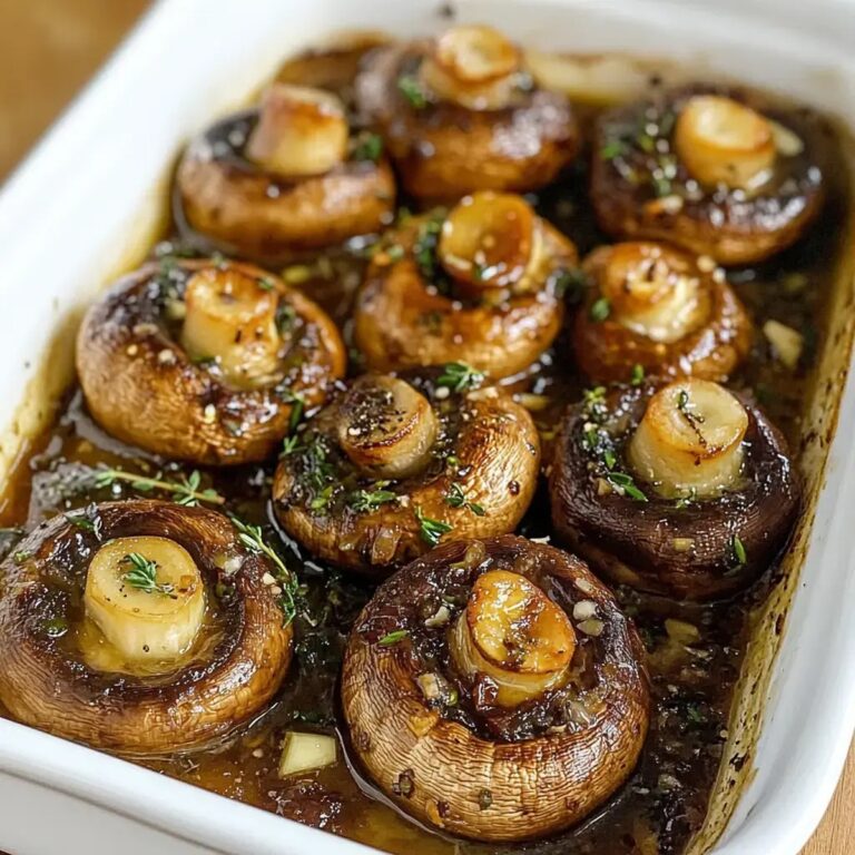 Browned Butter Mushrooms Recipe