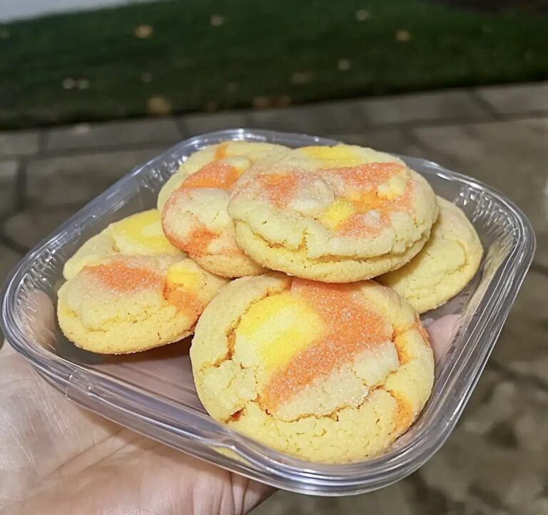 Candy Corn Sugar Cookies Recipe