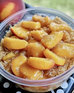 Peach Cobbler Recipe