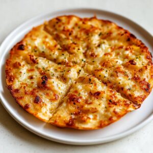 Air Fryer Tortilla Garlic Bread Recipe