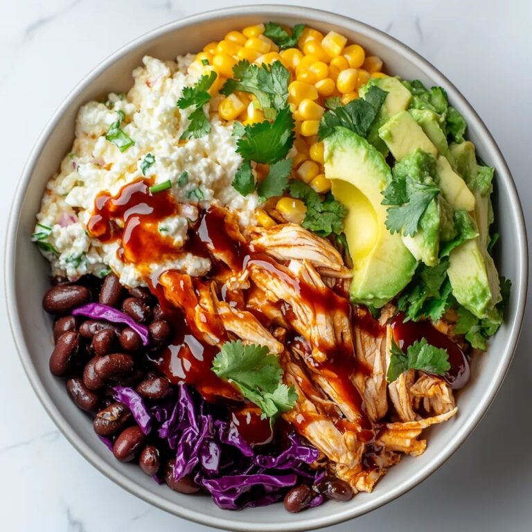 Bbq Chicken Cottage Cheese Bowl Recipe