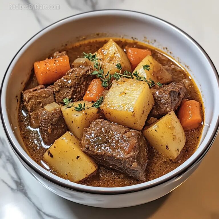 Slow Cooker Beef Stew Recipe