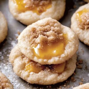 Easy Peach Cobbler Cookies Recipe