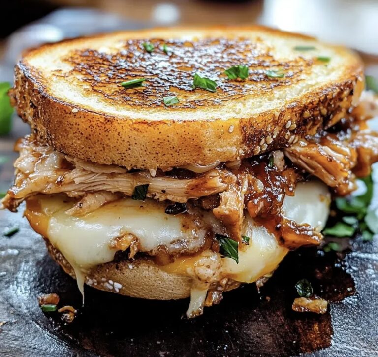 Bbq Chicken Grilled Cheese Sandwich Recipe
