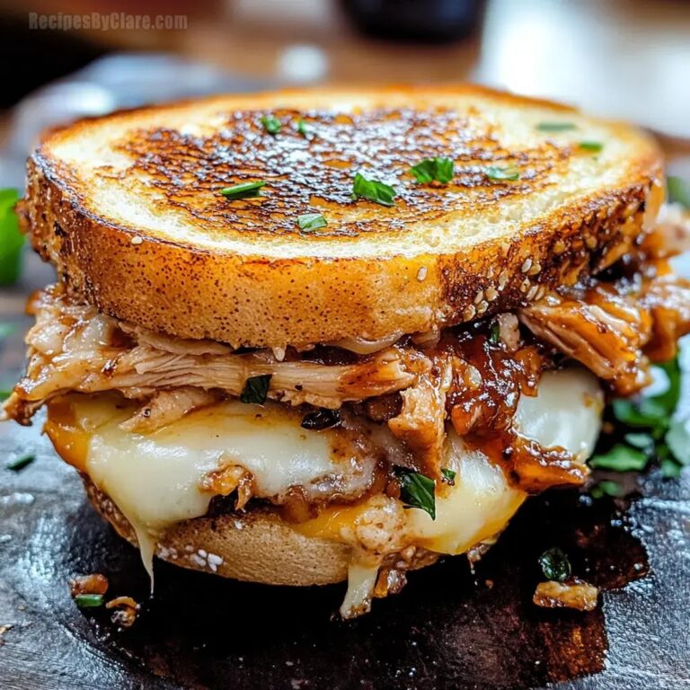 Bbq Chicken Grilled Cheese Sandwich Recipe