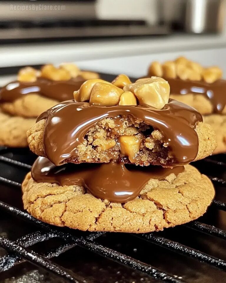 Air Fryer Peanut Butter Lava Cookies Recipe