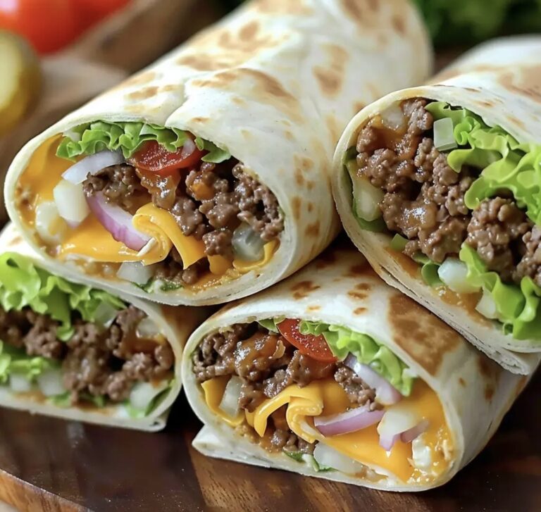 Big Mac Wraps Recipe