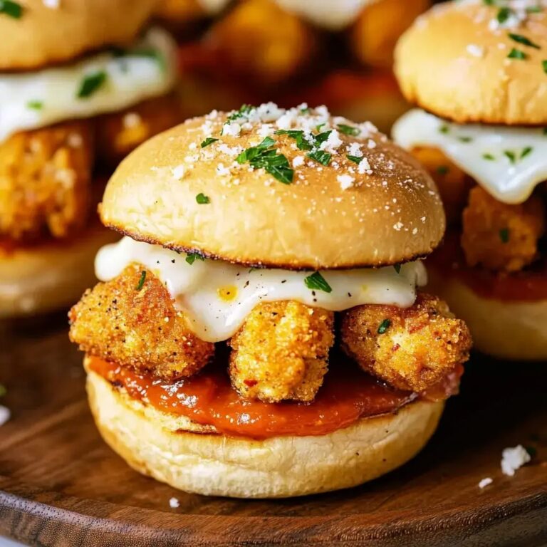 Chicken Parmesan Sliders Recipe