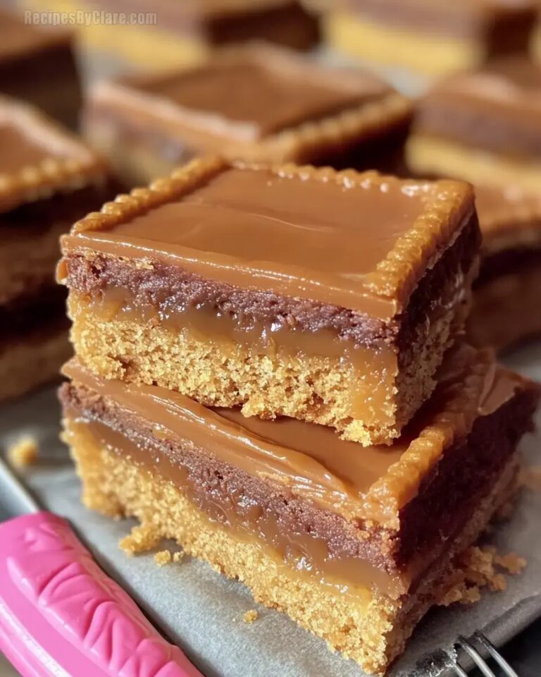 Biscoff Caramel Slice Recipe