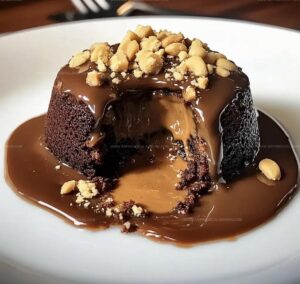 Molten Peanut Butter Lava Cake Recipe