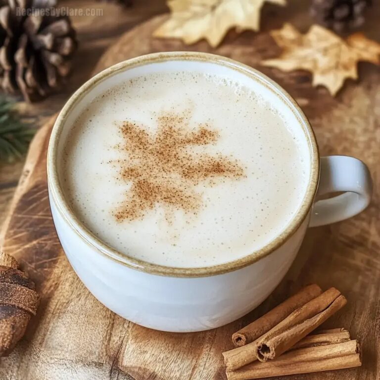 Maple Cinnamon Latte Recipe
