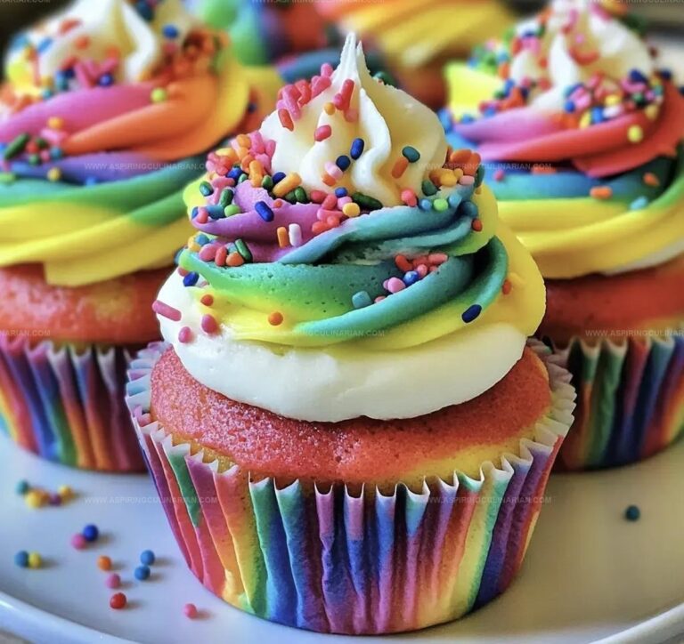 Rainbow Cupcakes Recipe