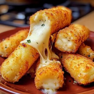 Ooey Gooey Mozzarella Sticks Recipe