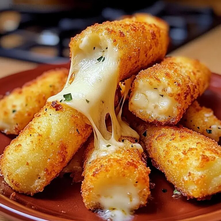 Ooey Gooey Mozzarella Sticks Recipe