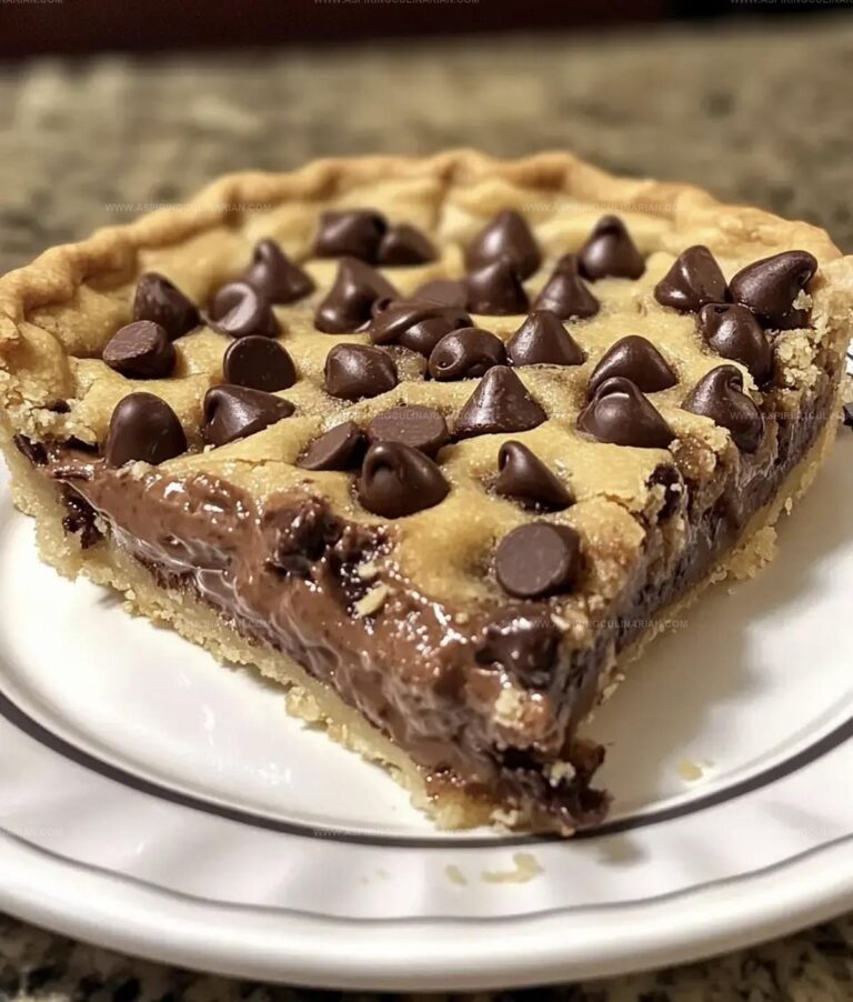 Chocolate Chip Cookie Pie Recipe