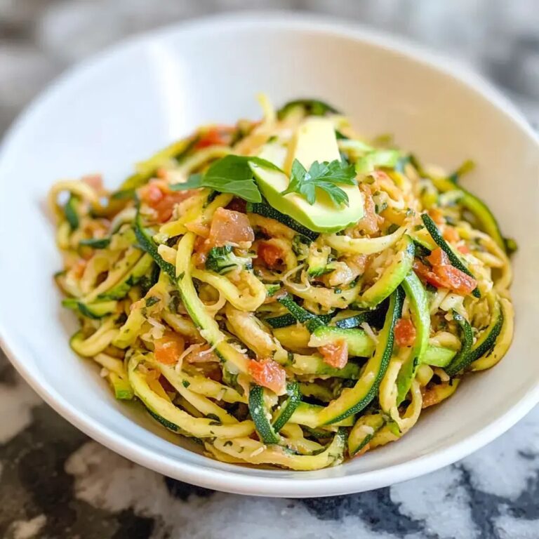 Easy Zucchini Noodles Recipe