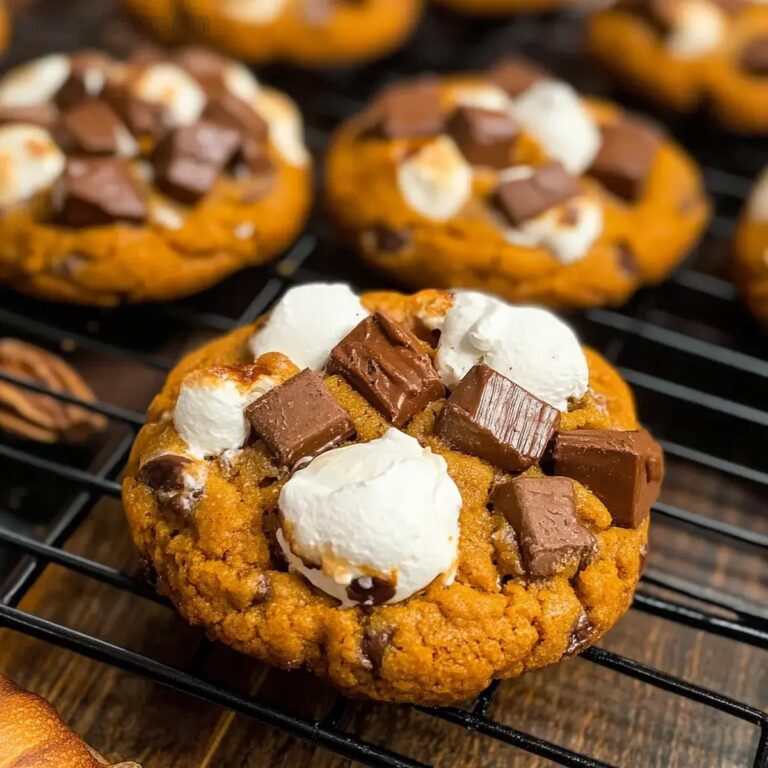 Pumpkin Smores Cookies Recipe