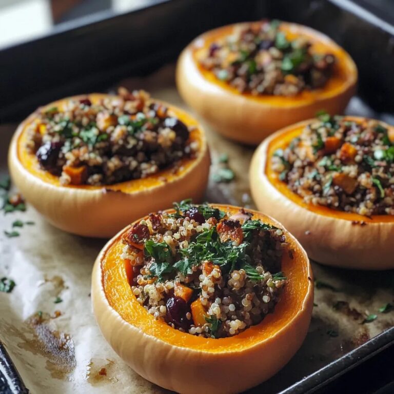 Stuffed Butternut Squash Recipe