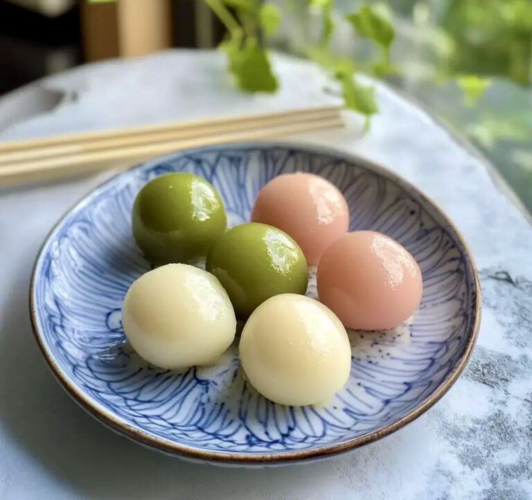 Easy Hanami Dango Recipe