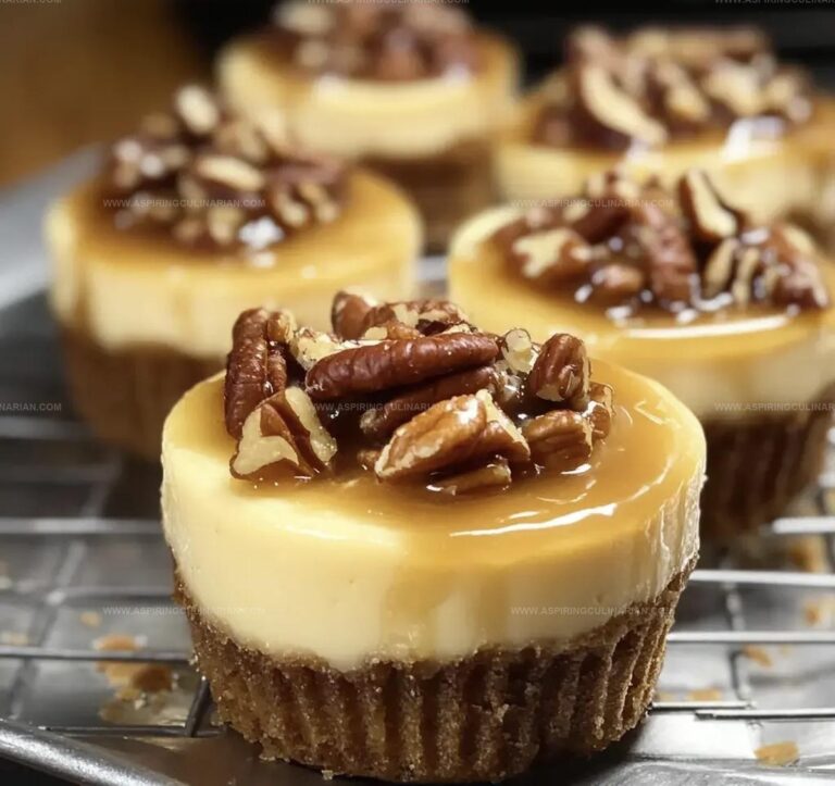 Mini Pecan Pie Cheesecakes Recipe