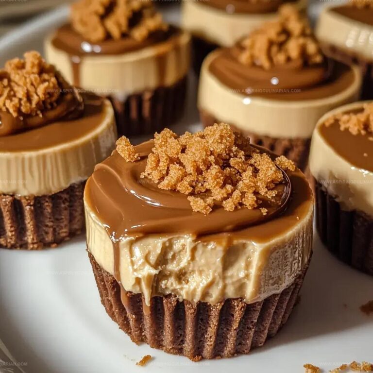 Biscoff Mini Cheesecakes Recipe