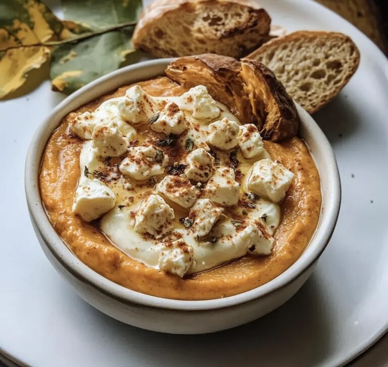 Pumpkin Whipped Feta Dip Recipe