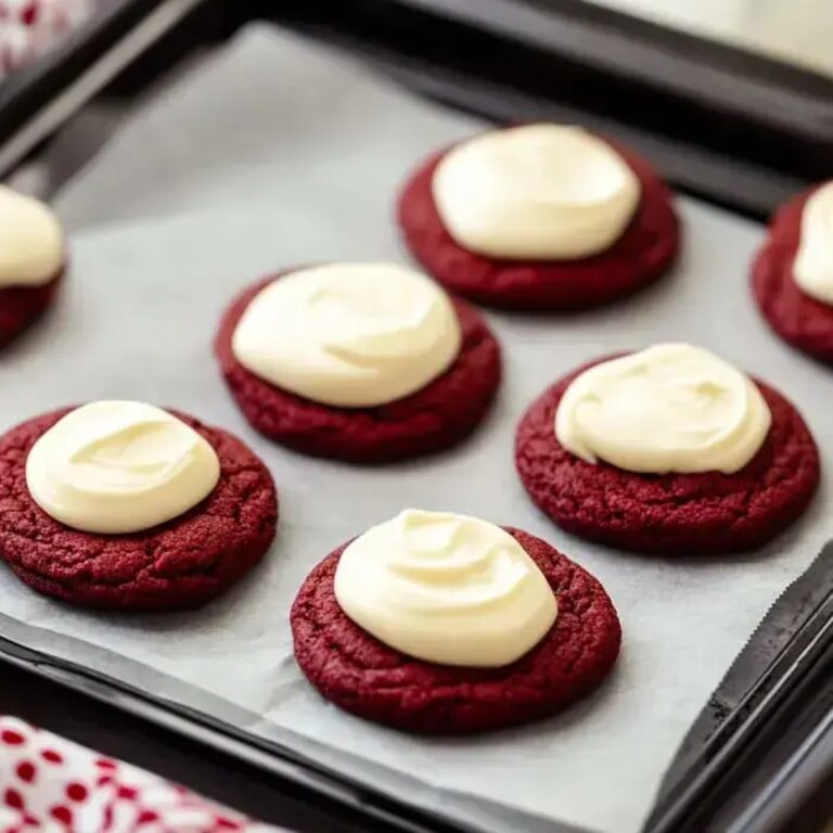 Red Velvet Cookies with Cream Cheese Frosting Recipe