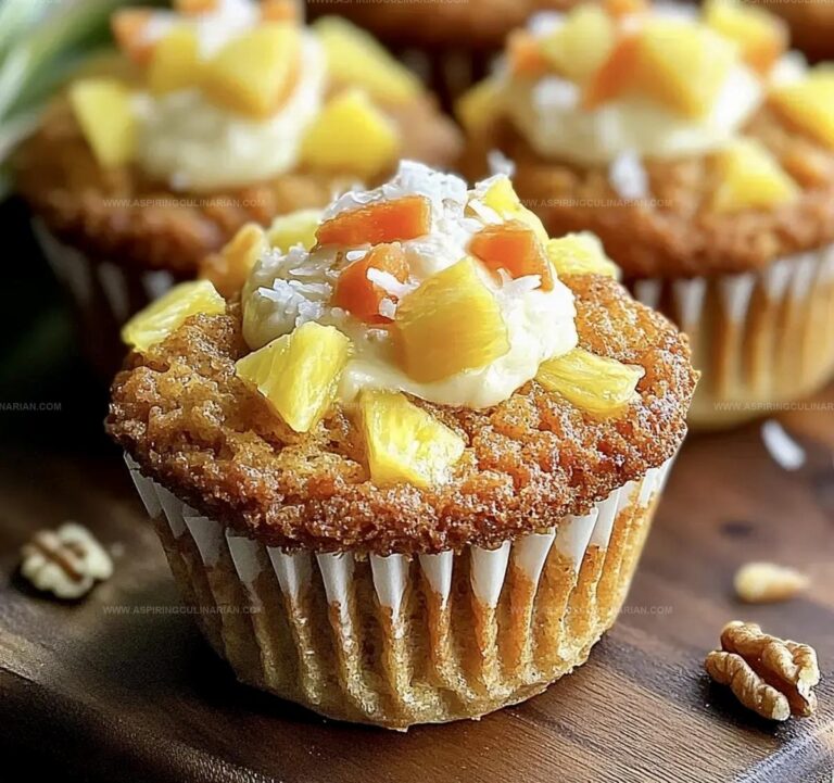 Hawaiian Pineapple Carrot Muffins Recipe