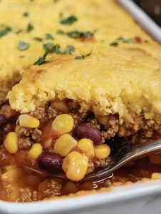 Cowboy Cornbread Casserole Recipe