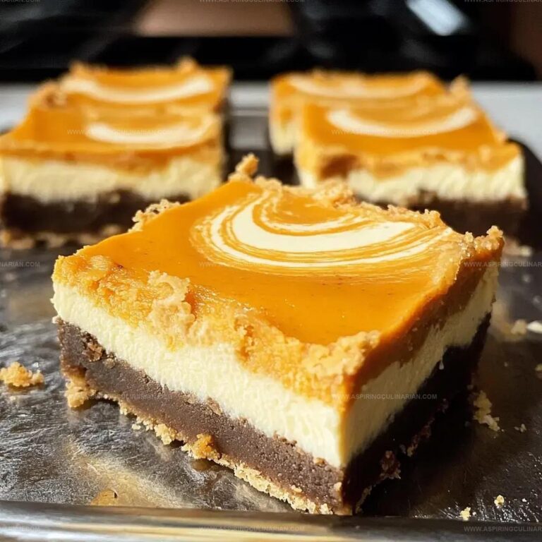 Sweet Potato Cheesecake Bars Recipe
