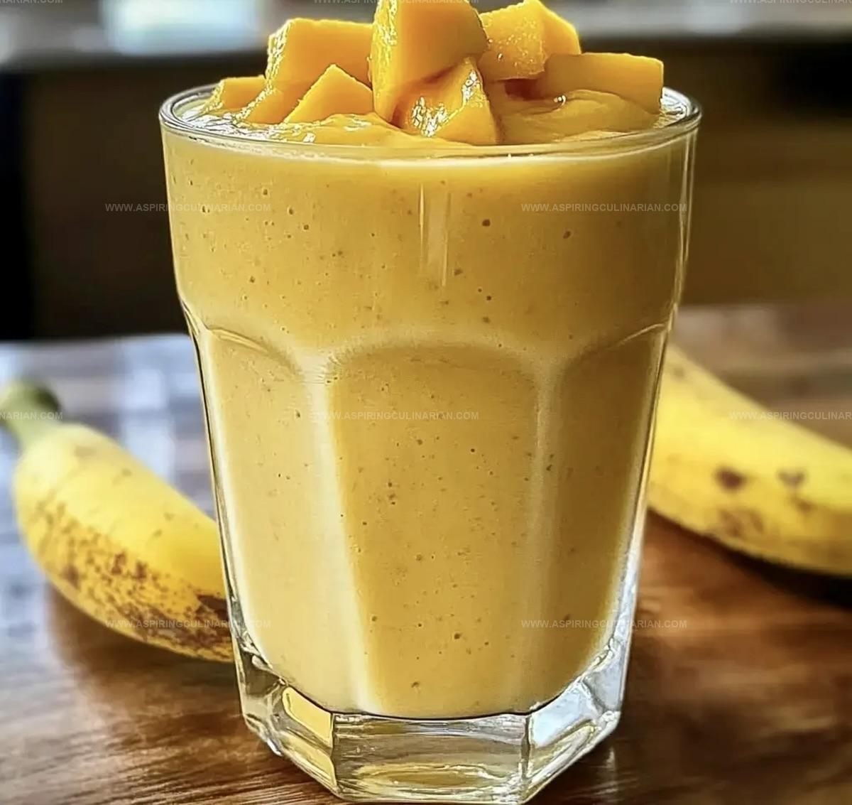 Mango Orange Banana Smoothie Recipe
