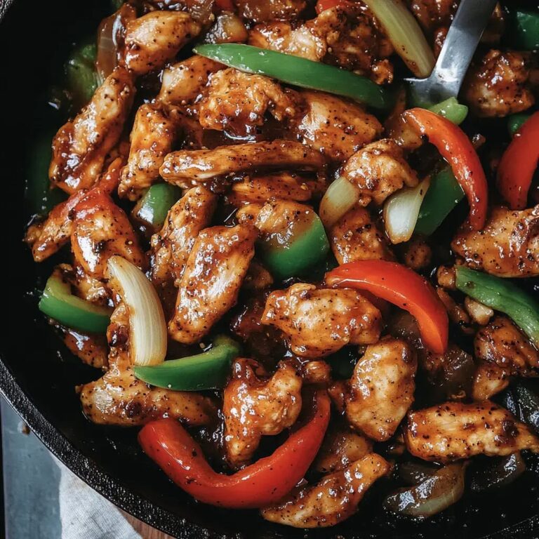 Easy Black Pepper Chicken Recipe
