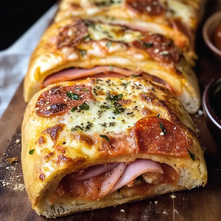 Homemade Stromboli Pizza Recipe