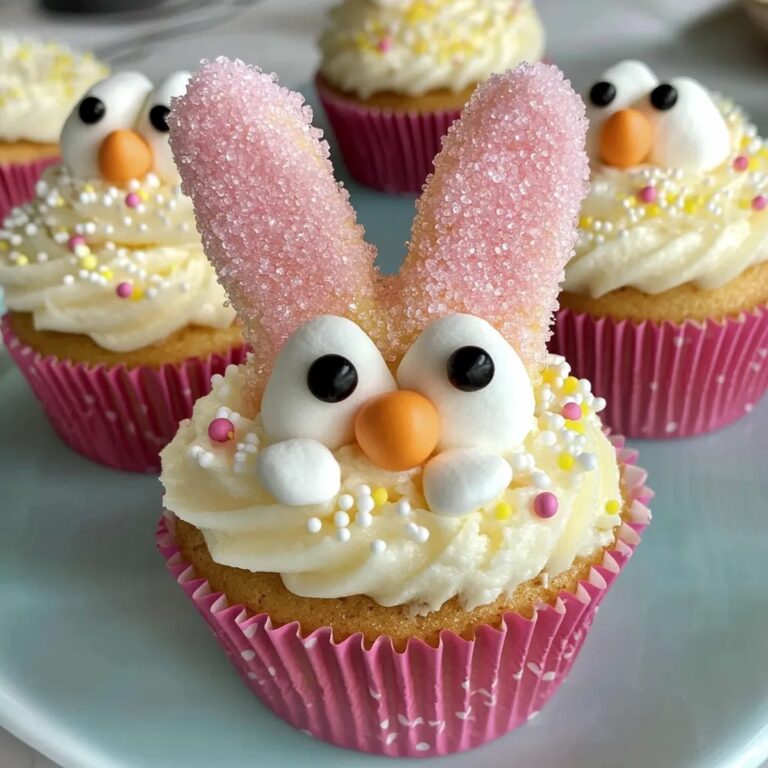 Easter Bunny Chick Cupcakes Recipe