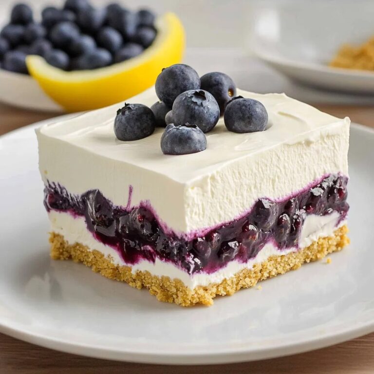 Lemon Blueberry Delight Recipe