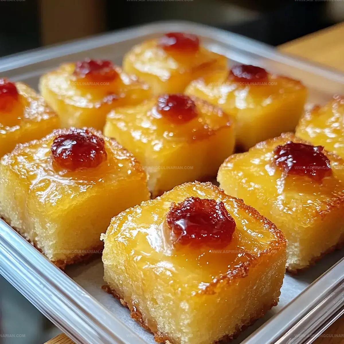 Pineapple Pound Cake Bites Recipe